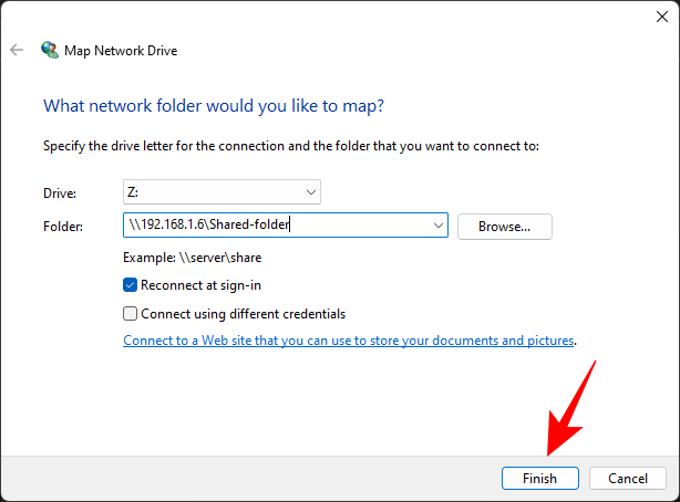 how to access a shared folder on windows 11 011 7 طرق للوصول إلى مجلد مشترك على Windows 11