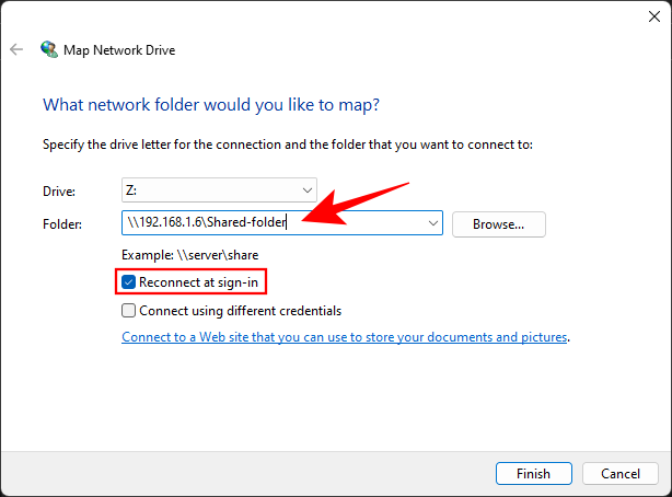 how to access a shared folder on windows 11 10 7 طرق للوصول إلى مجلد مشترك على Windows 11