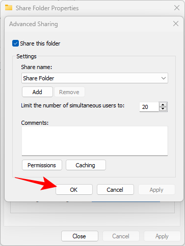 how to share folder on win 11 59 2 7 طرق للوصول إلى مجلد مشترك على Windows 11