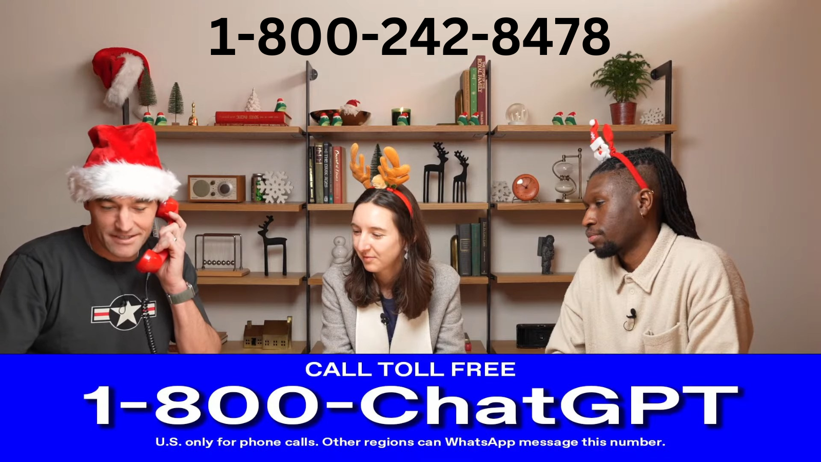 How to Call or WhatsApp 1800-CHATGPT for free!