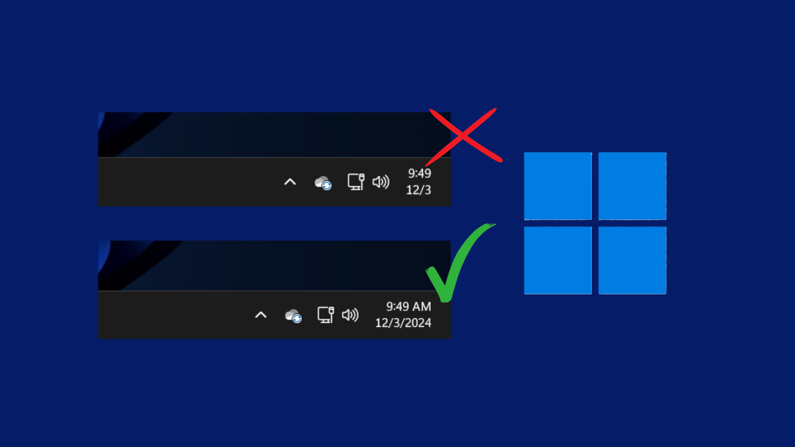 3 Ways to Show Full Date and Time in Windows 11 Taskbar