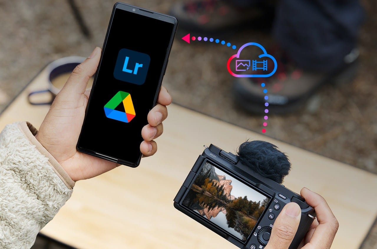 Sony's latest cameras can now automatically upload photos to Google Drive and Lightroom