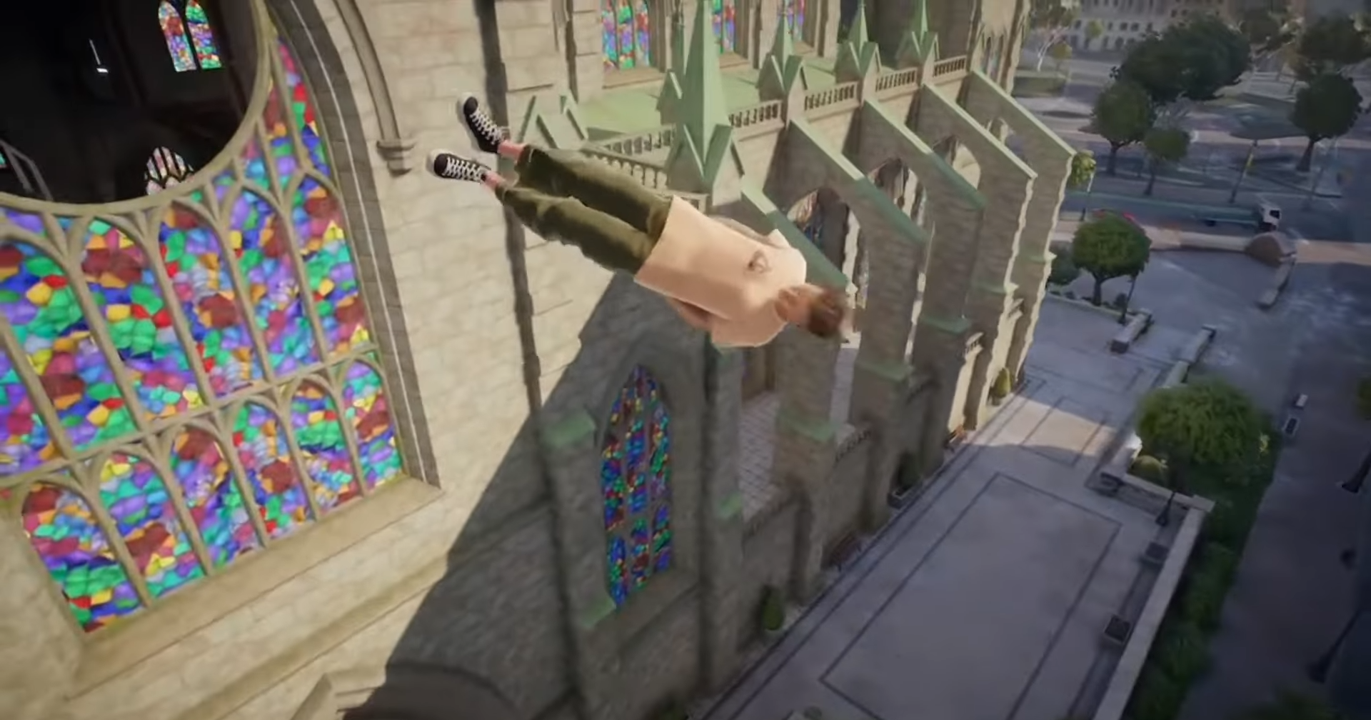 How to Lay on Board in Skate 4: The Coffin Grab Trick