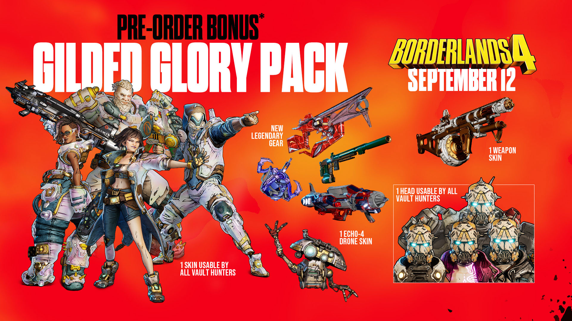 When to Open the Gilded Glory Pack in Borderlands 4