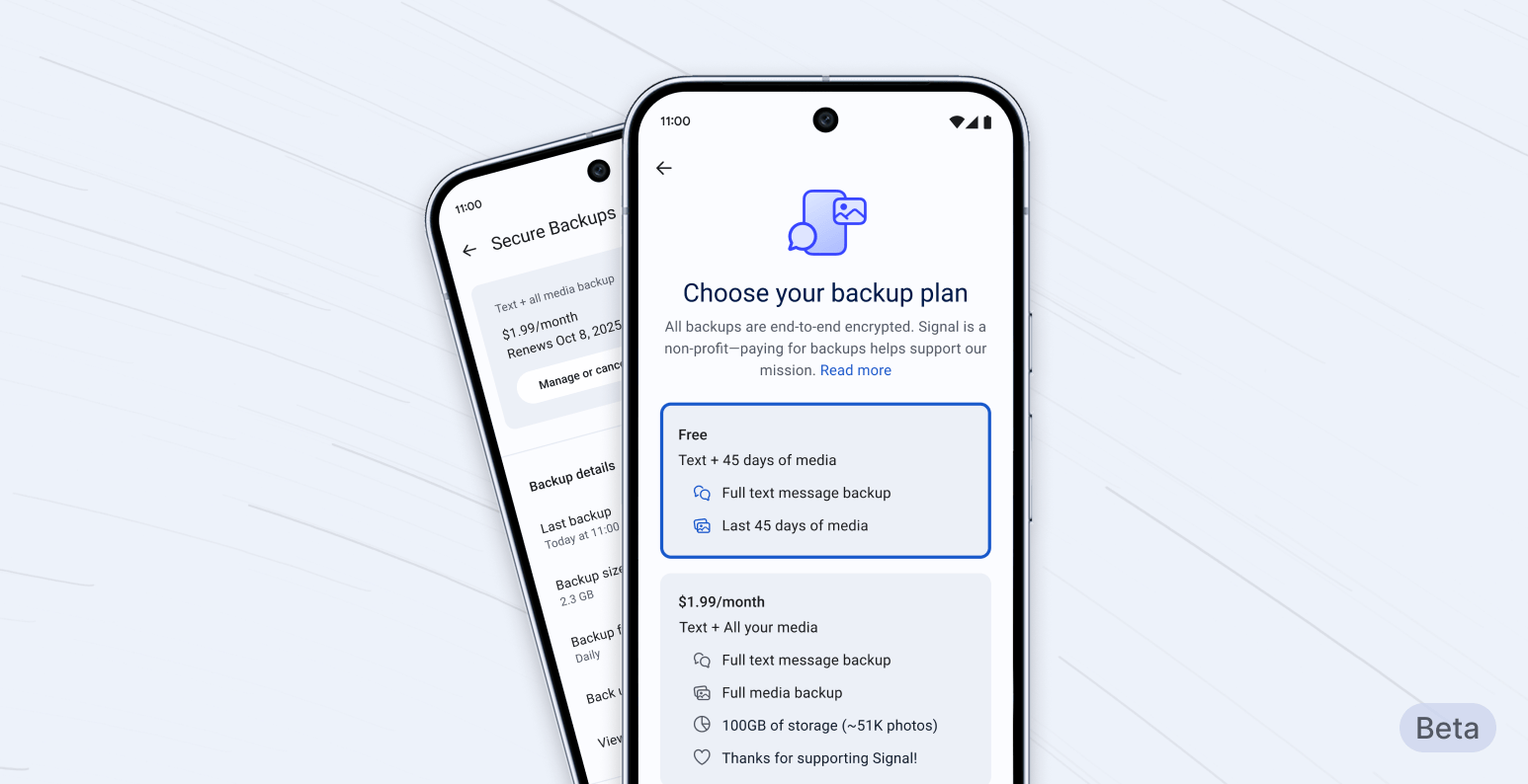 Signal Secure Backup: Free Vs Paid Features and Limits Compared