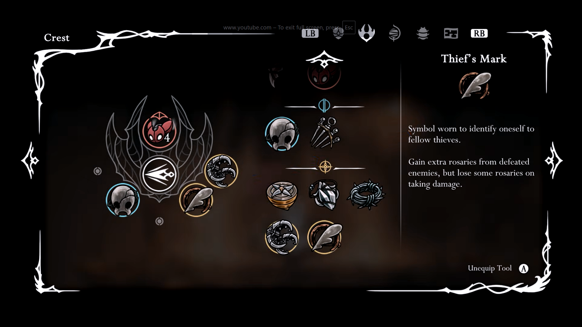 Thief’s Mark in Hollow Knight: Silksong: A Complete Guide