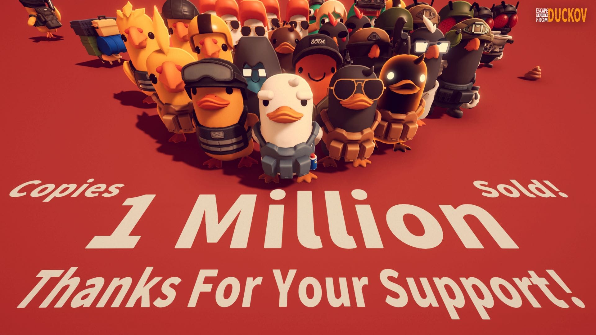 Escape From Duckov Sells 1 Million