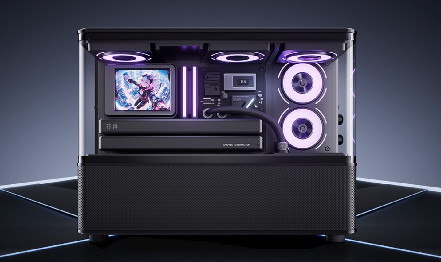 Edifier Huazai's New Cyber Speaker mimics RGB Aesthetics For Gaming Enthusiasts