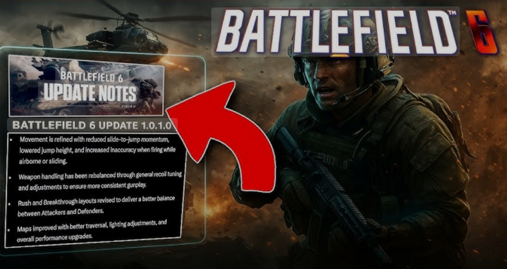 Battlefield 6 Gets First Major Patch: Here’s What’s New