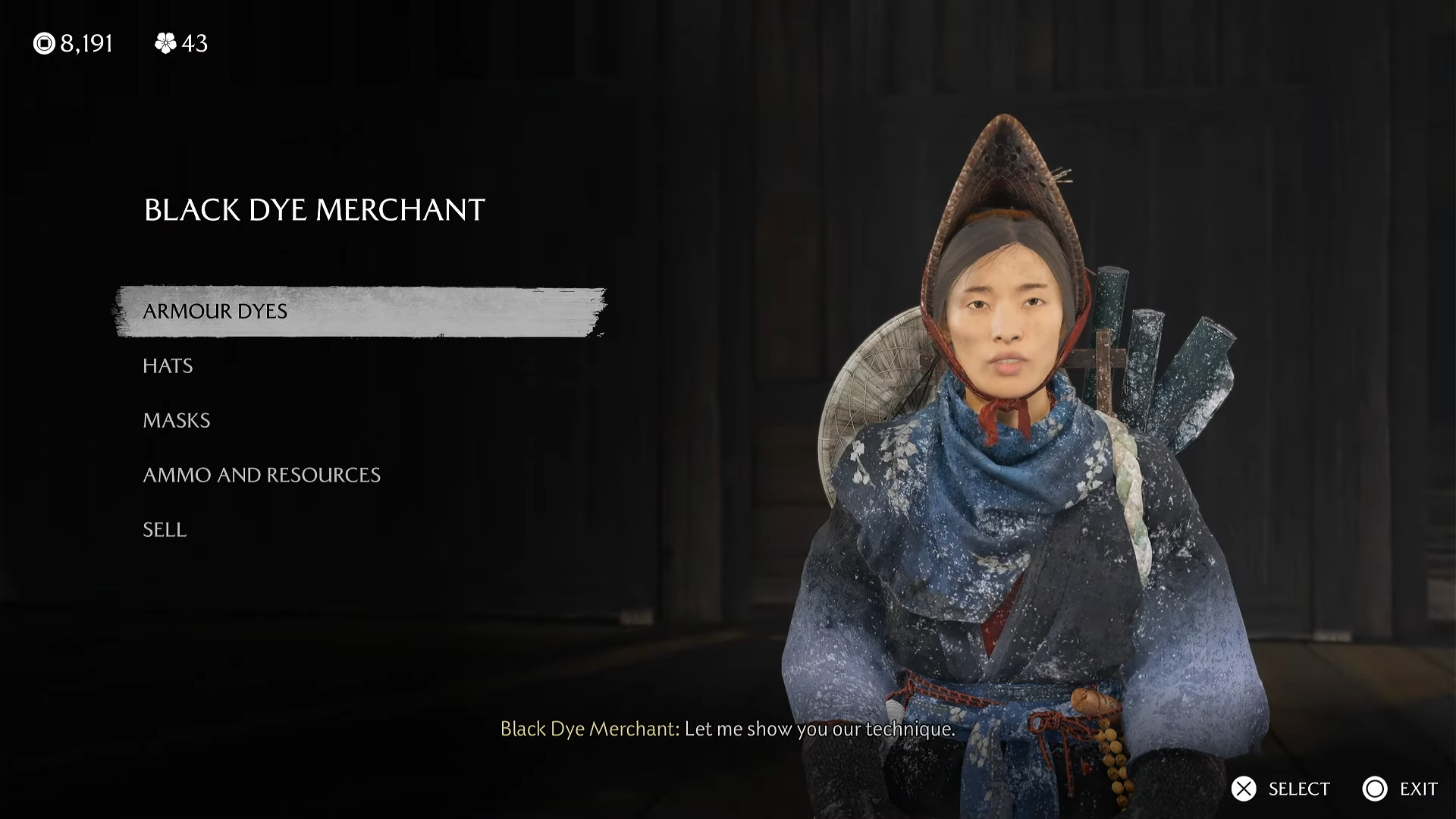 Ghost of Yotei Black Dye Merchant Location and Route Guide