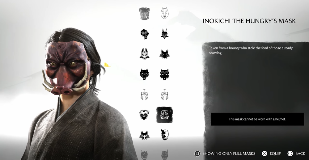 Ghost of Yotei: Inokichi the Hungry's Mask Location and Guide