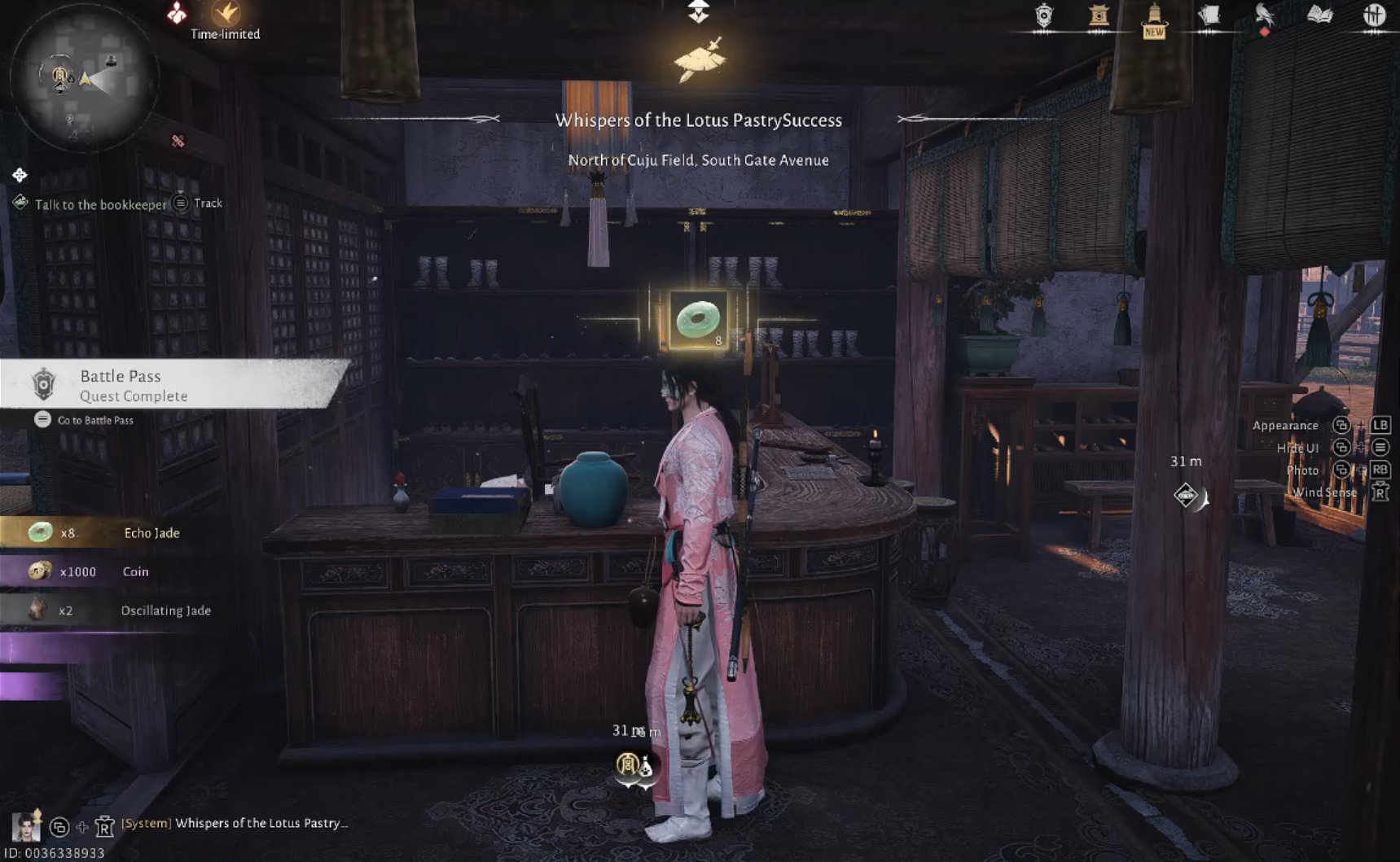 Whispers of the Lotus Pastery Walkthrough - Where Winds Meet