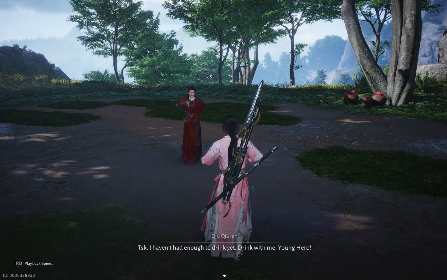 Qiu Quiren in Where Winds Meet Guide