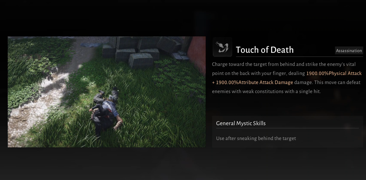 Where Winds Meet: Touch of Death Skill Location and Unlock Guide