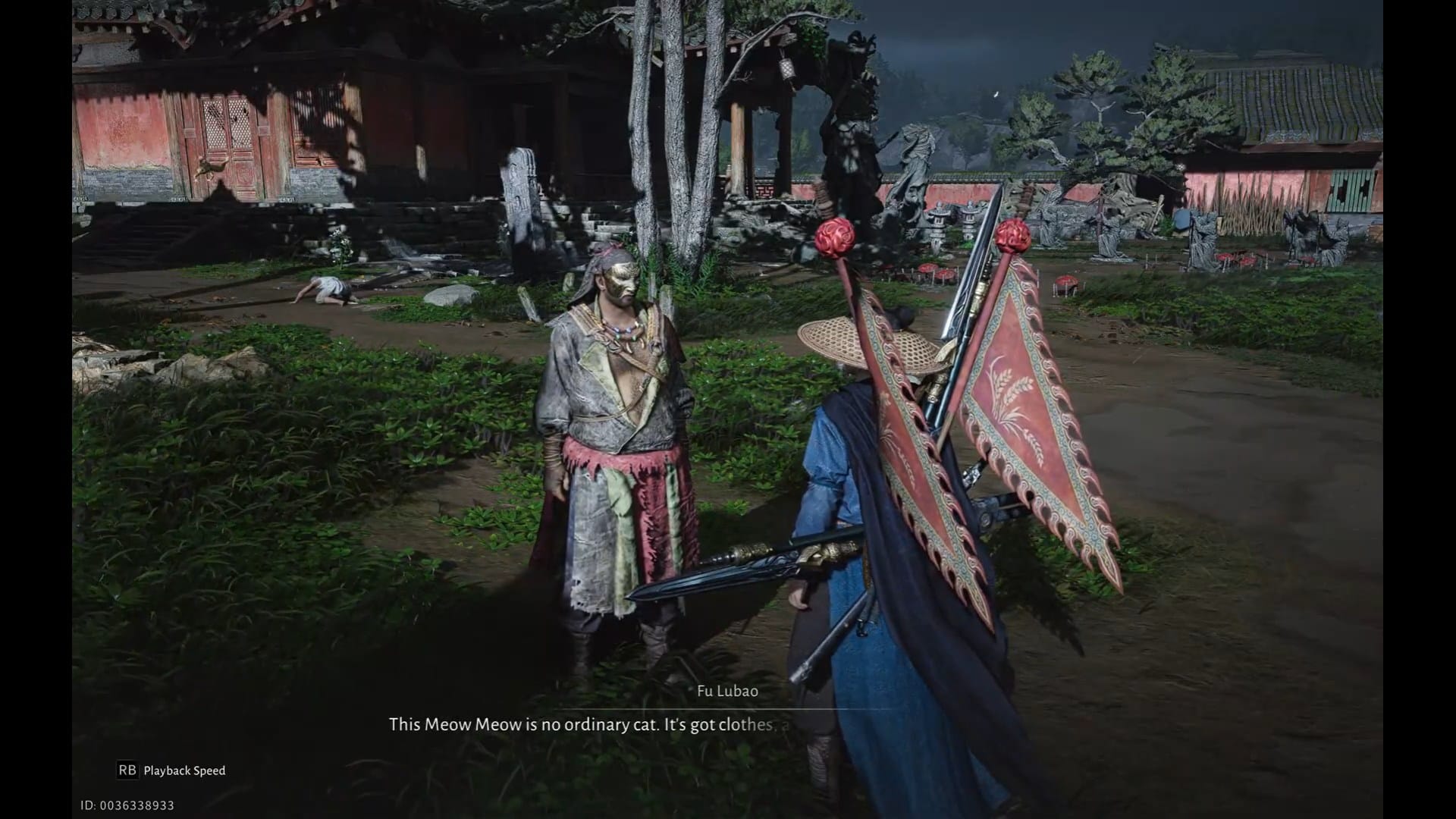 Meow Meow Temple Wandering Tale - General's Shrine - Where Winds Meet