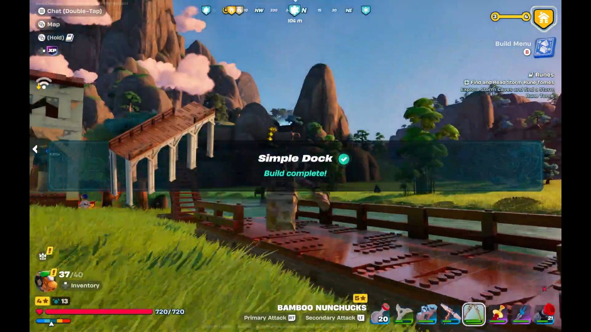 Build a Simple Dock - Fortnite LEGO Ninjago