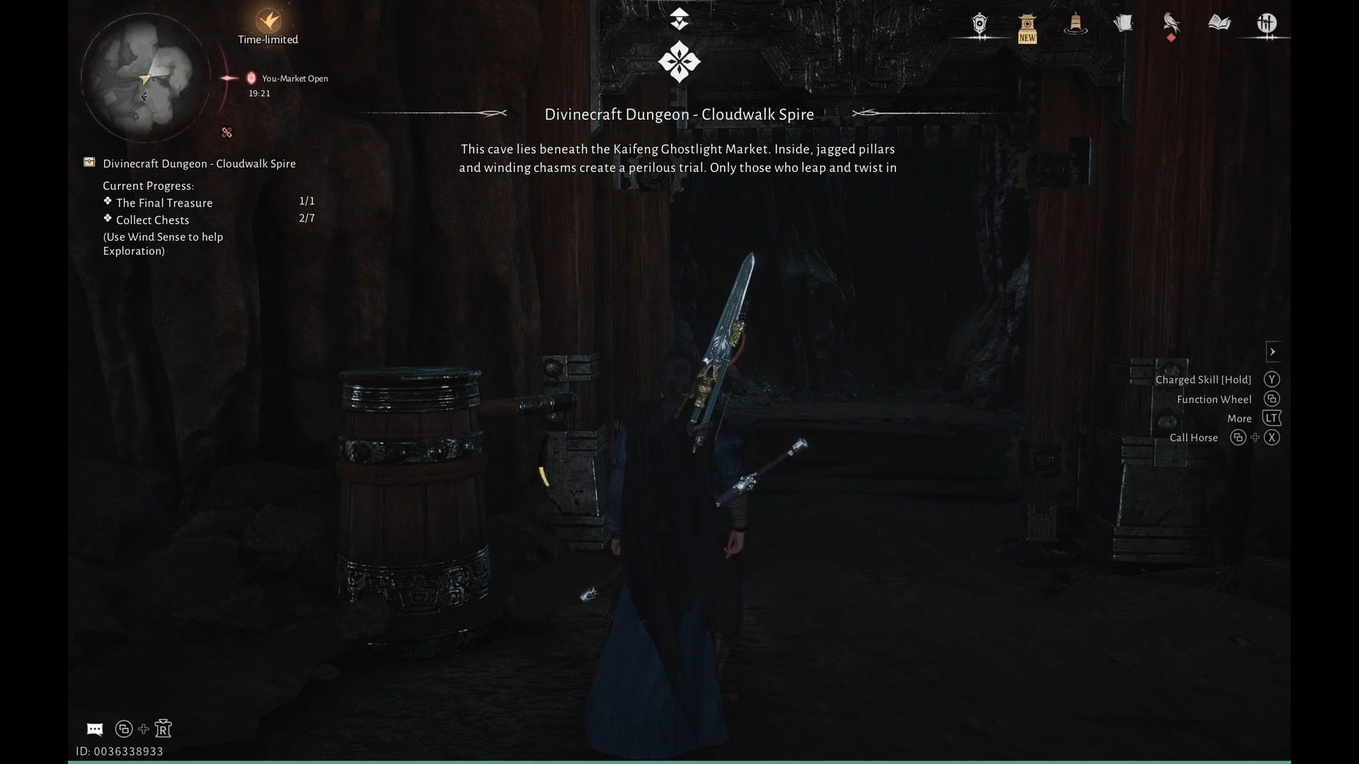 Cloudwalk Spire Divinecraft Dungeon Walkthrough - Where Winds Meet