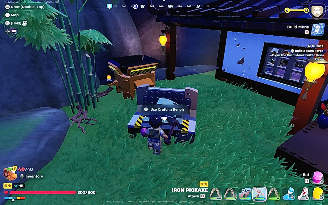 How to Build a Crafting Bench - Fortnite LEGO Ninjago