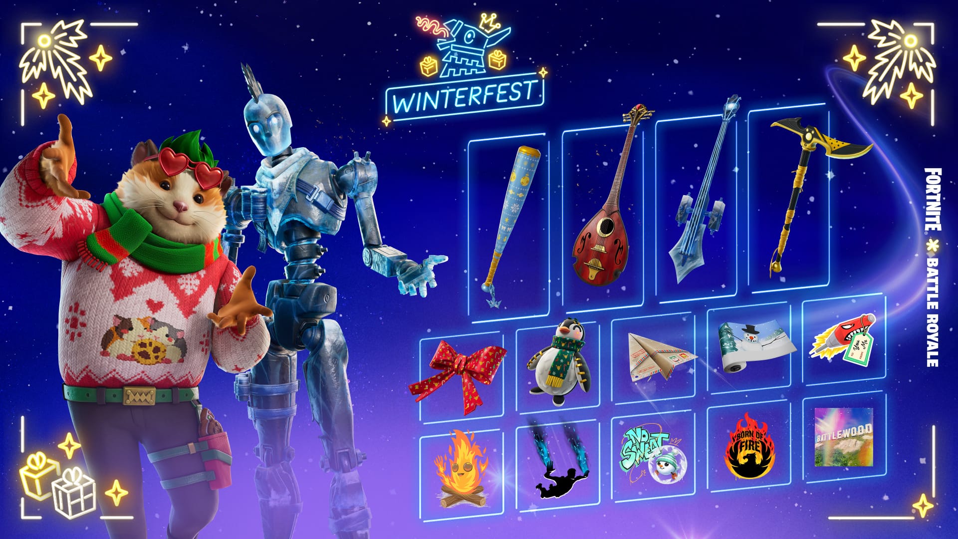 All Fortnite Winterfest 2025 Presents