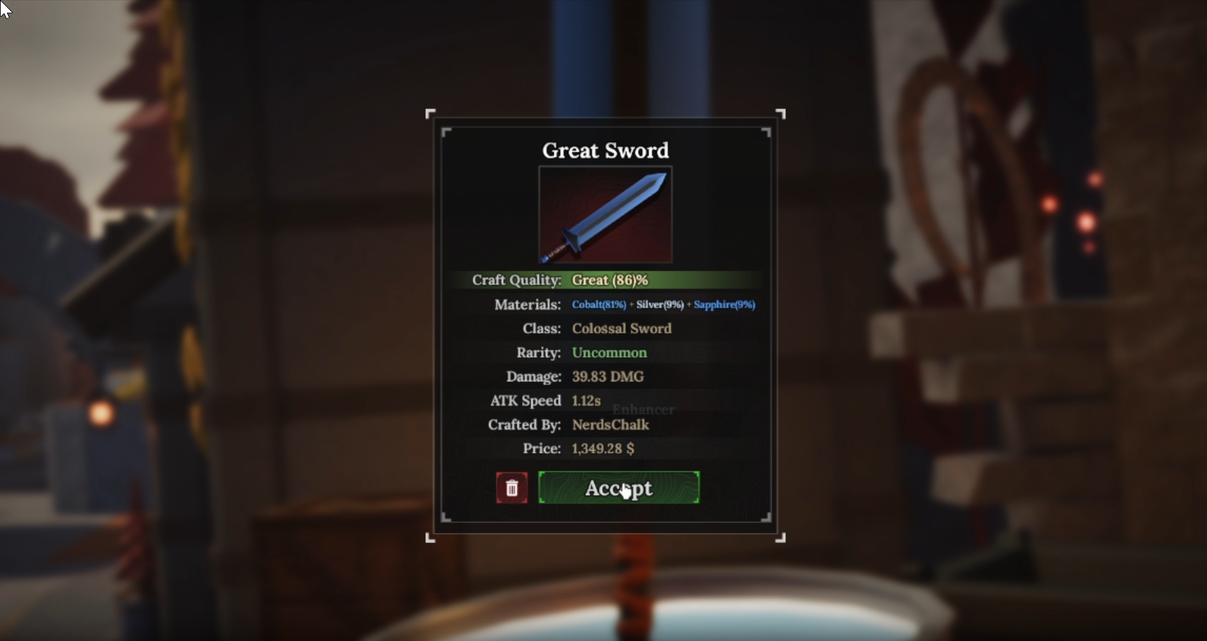 How to Forge a Great Sword in The Forge Roblox