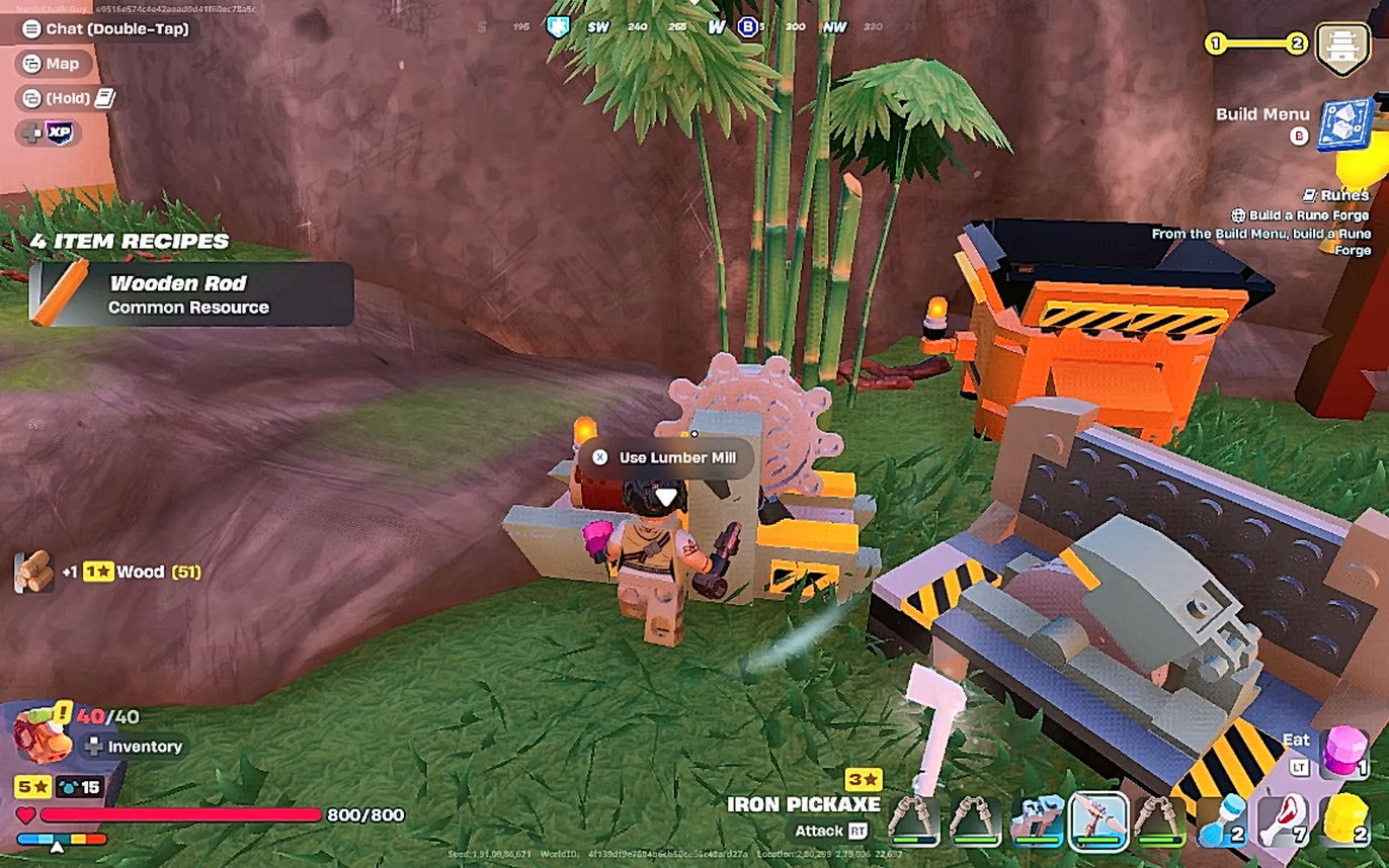 How to Build a Lumber Mill - Fortnite LEGO Ninjago