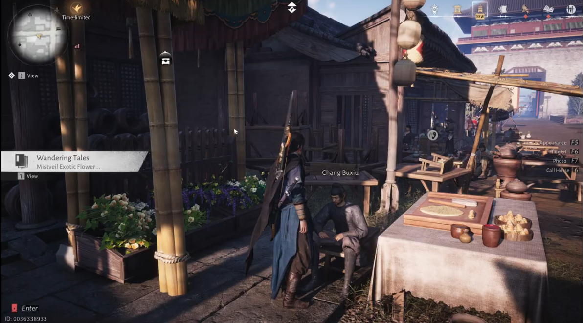 Mistveil Exotic Flower Wandering Tale Walkthrough - Where Winds Meet