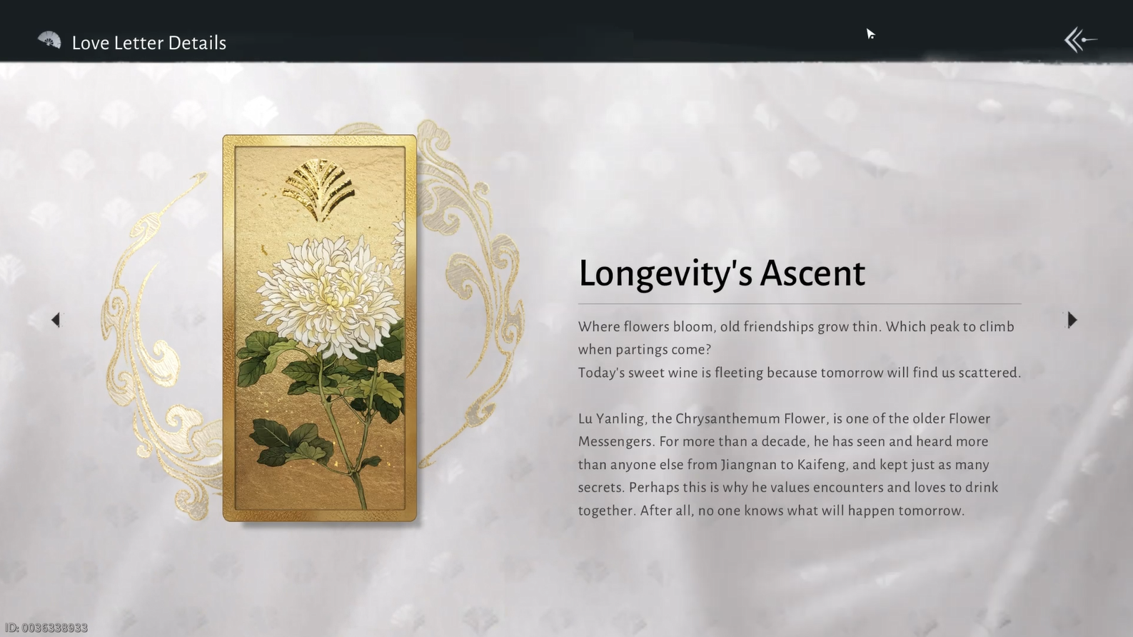 Longevity's Ascent Fragrance Love Letter Guide - Where Winds Meet