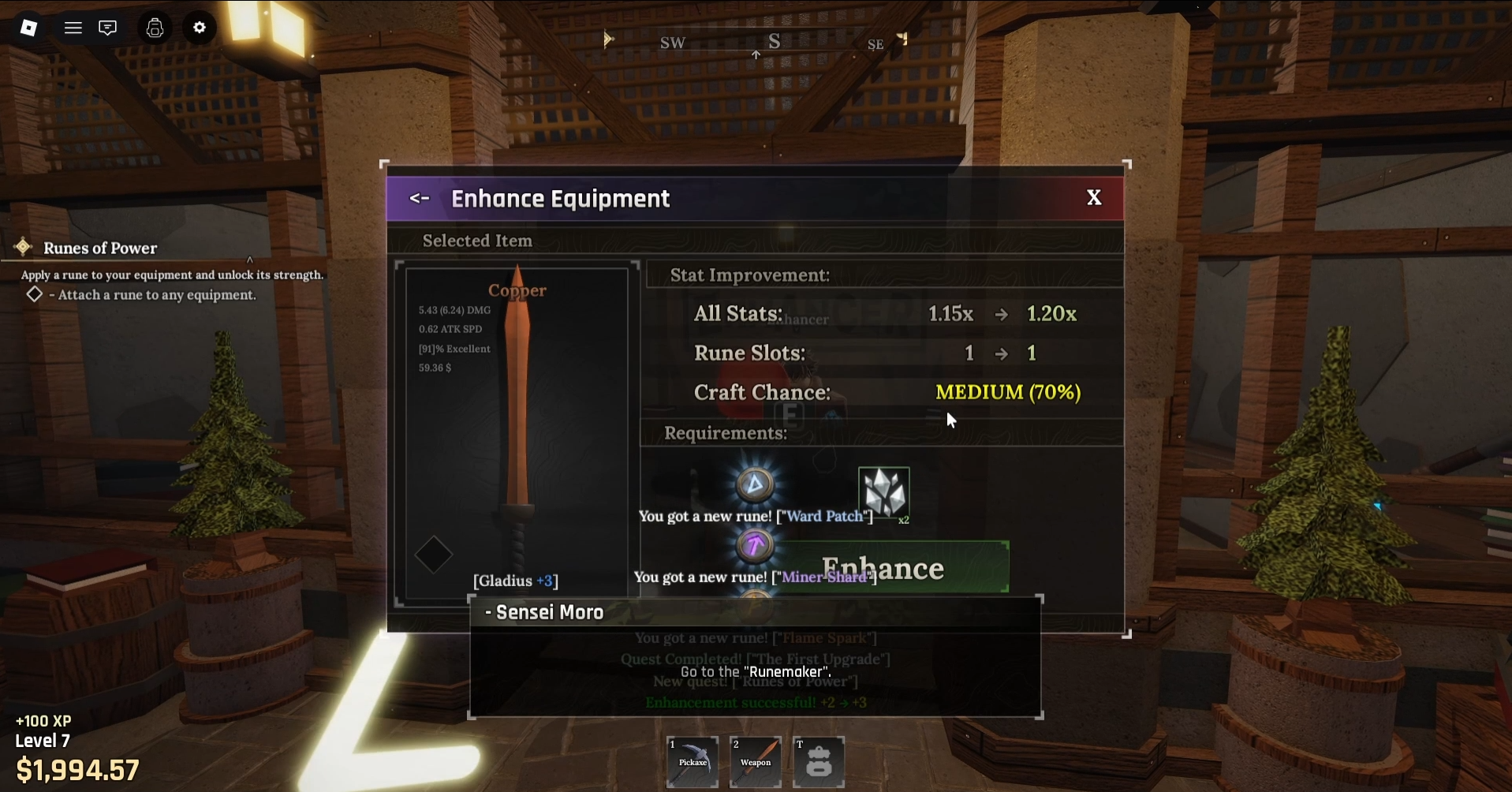 The First Upgrade Walkthrough - The Forge Roblox