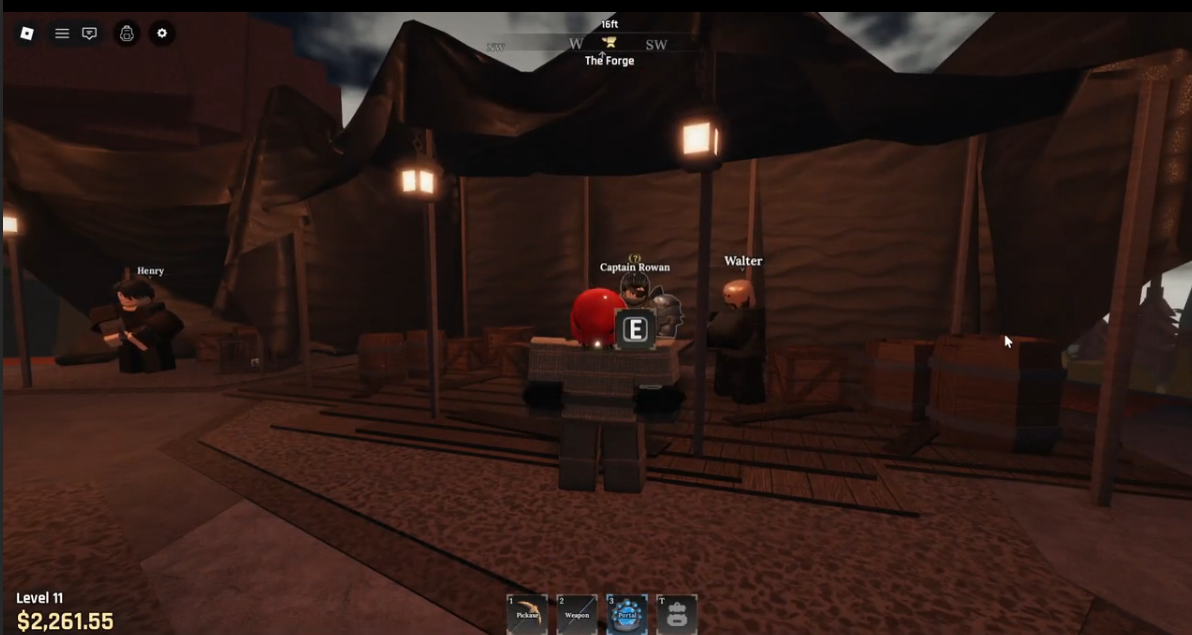 Captain Rowan 1 Walkthrough - The Forge Roblox