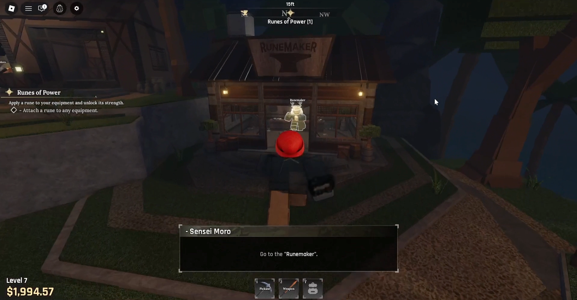 Runes of Power Walkthrough - The Forge Roblox