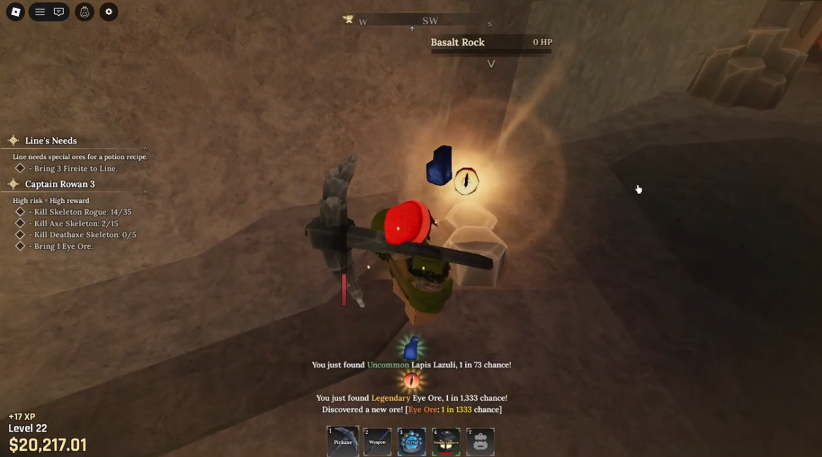 Eye Ore Farming Guide - The Forge Roblox