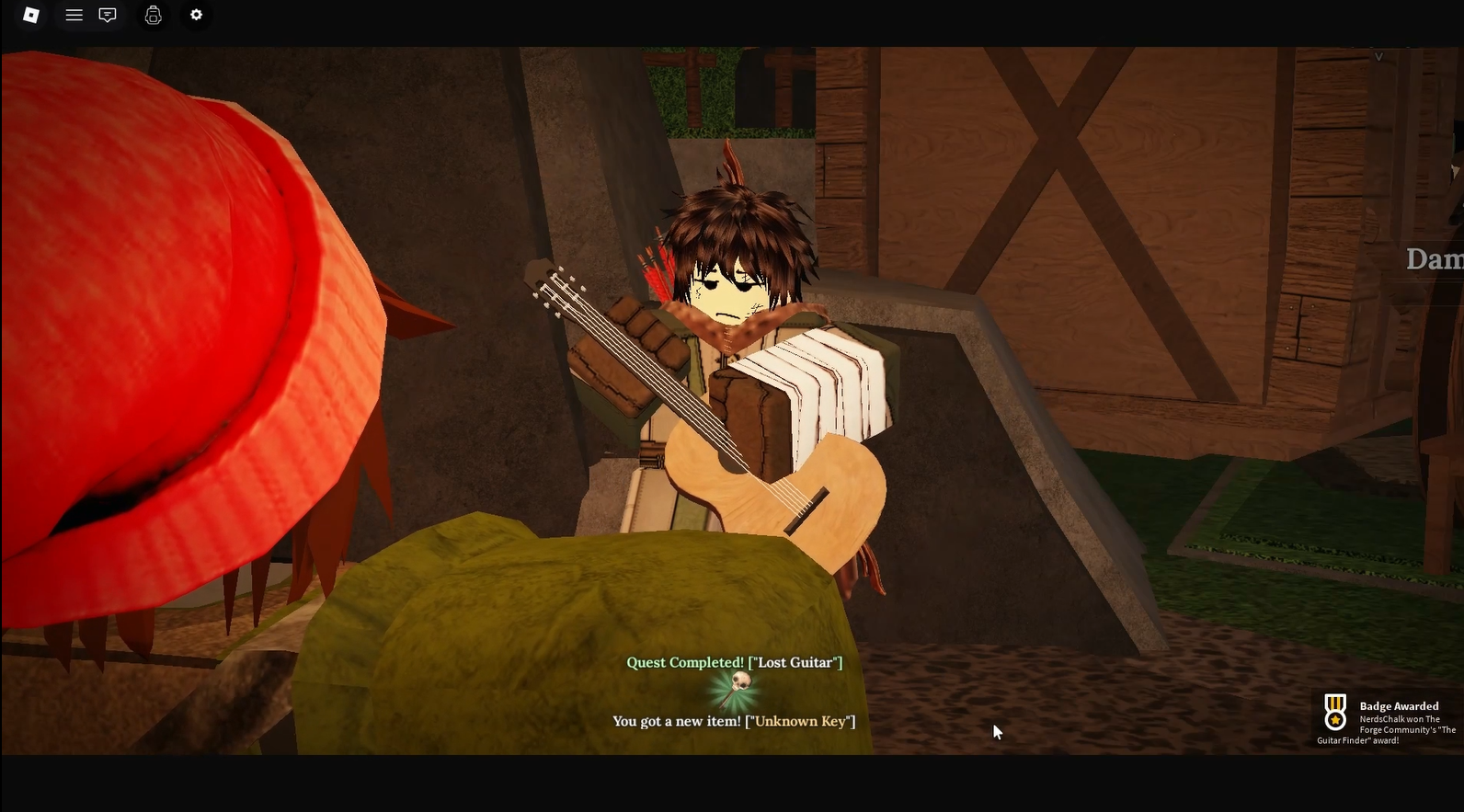 Lost Guitar Walkthrough - The Forge Roblox