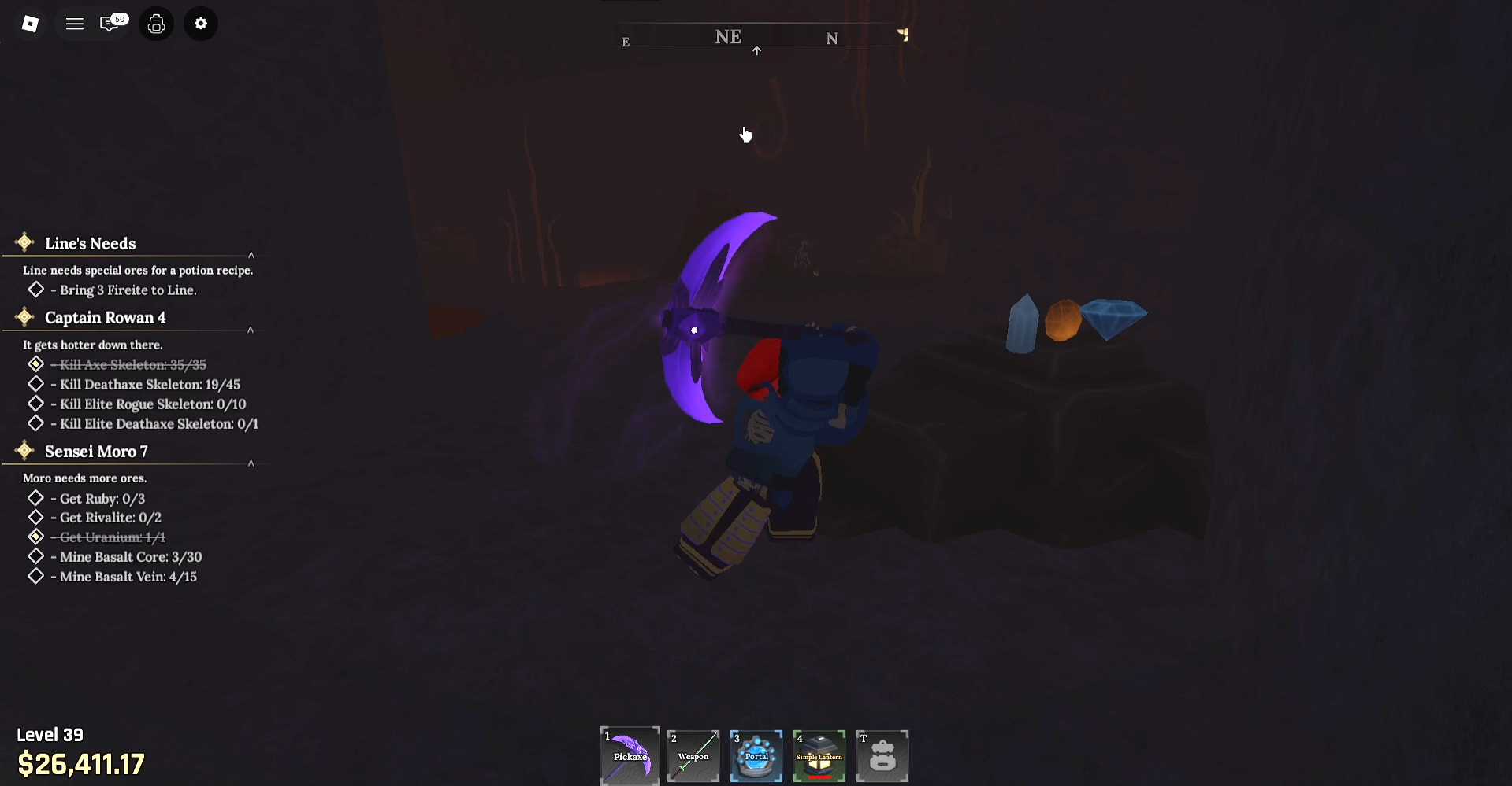 Rivalite Ore Guide - The Forge Roblox