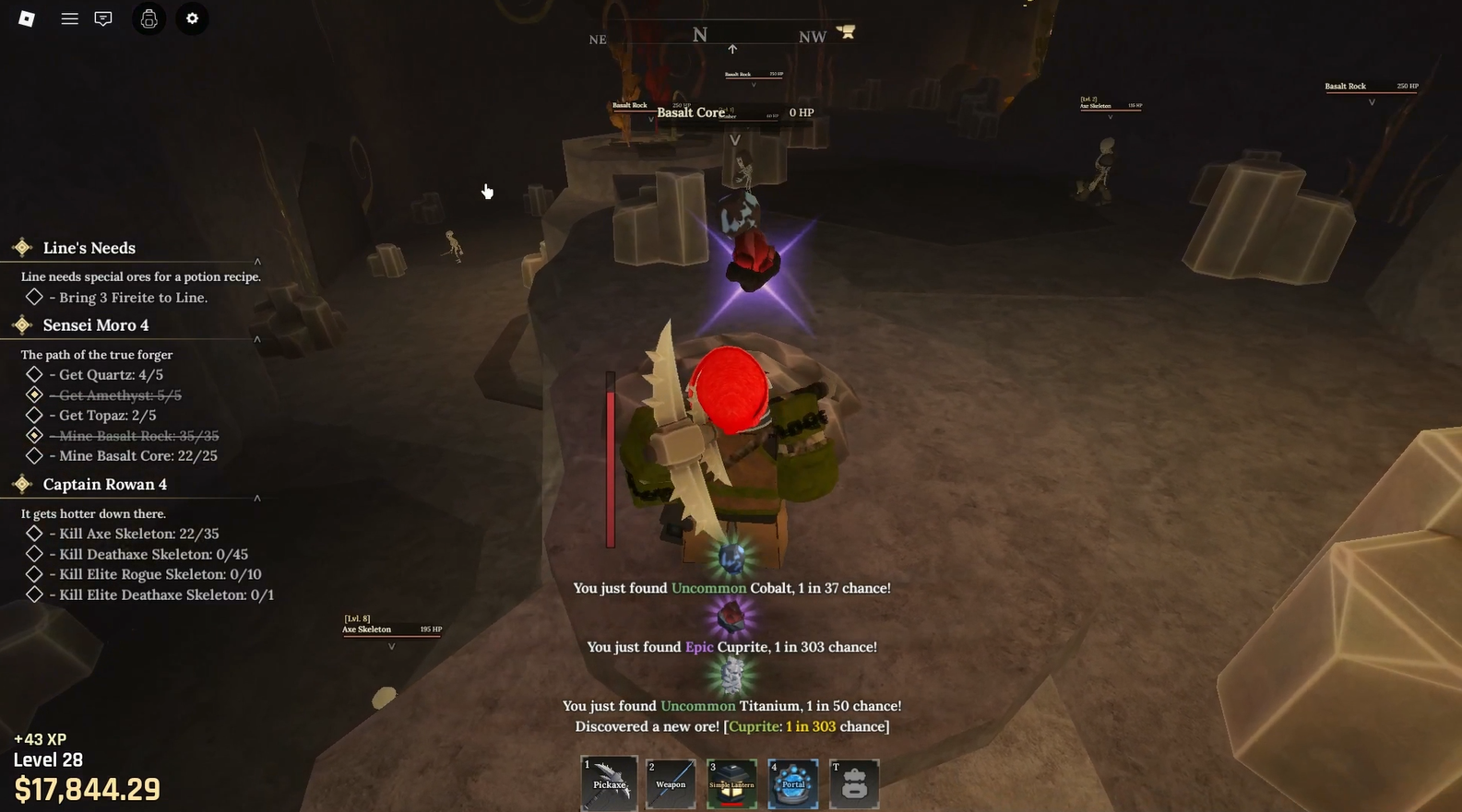 Cuprite Ore Farming Guide - The Forge Roblox