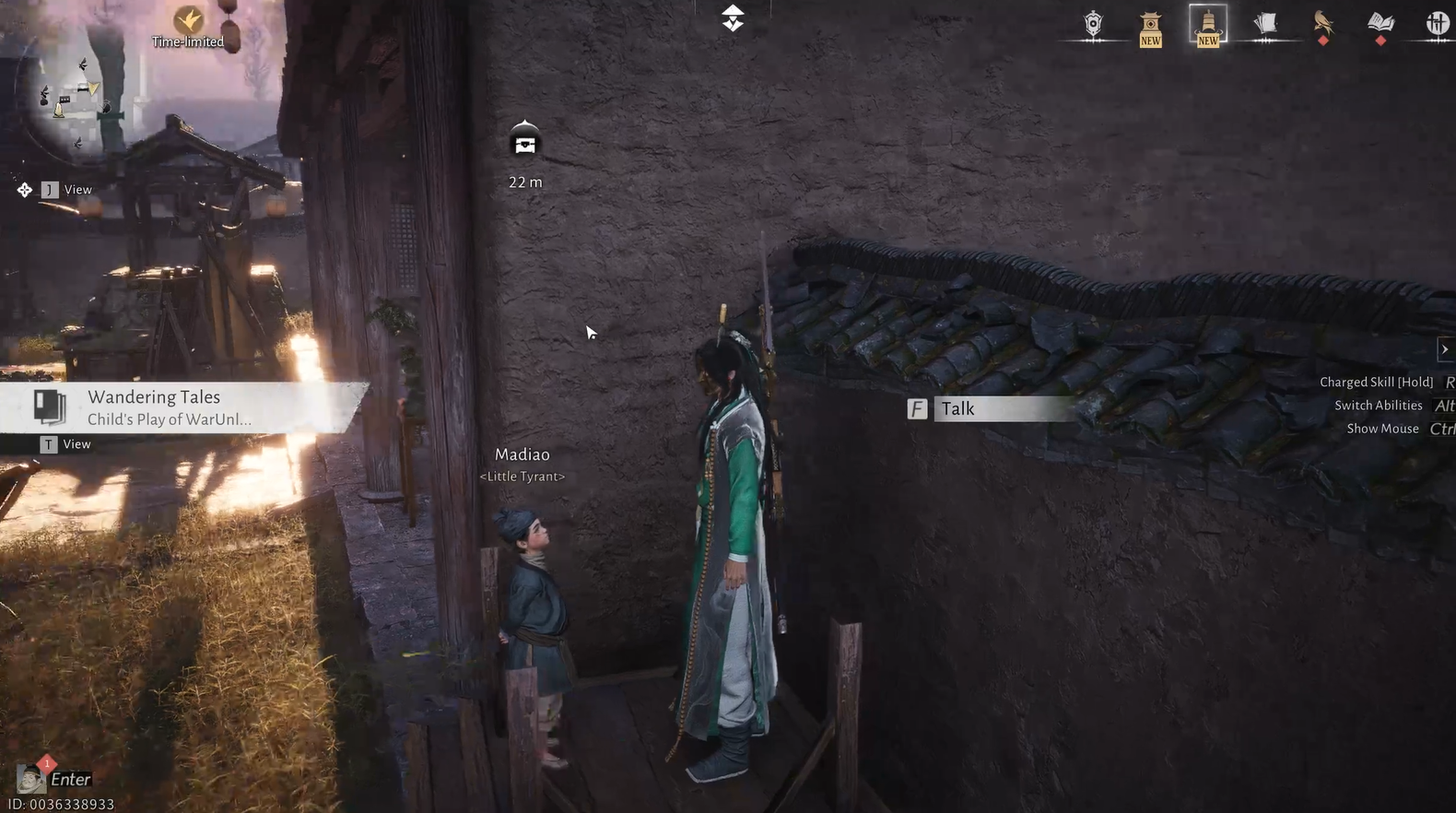 Child's Play of War Wandering Tale Walkthrough - Where Winds Meet