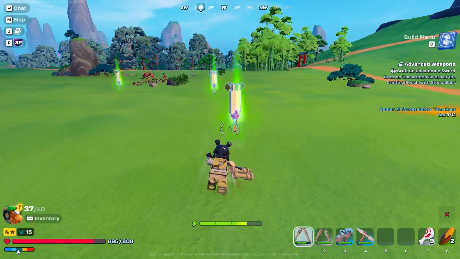 Gather All Scrolls Challenge – Fortnite LEGO Ninjago