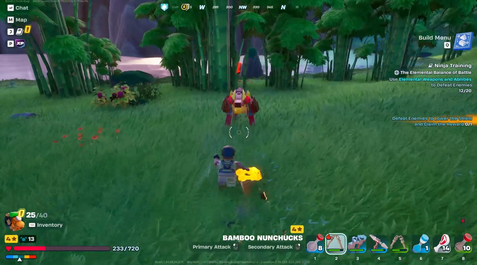 The Elemental Balance of Battle Walkthrough - Fortnite LEGO Ninjago