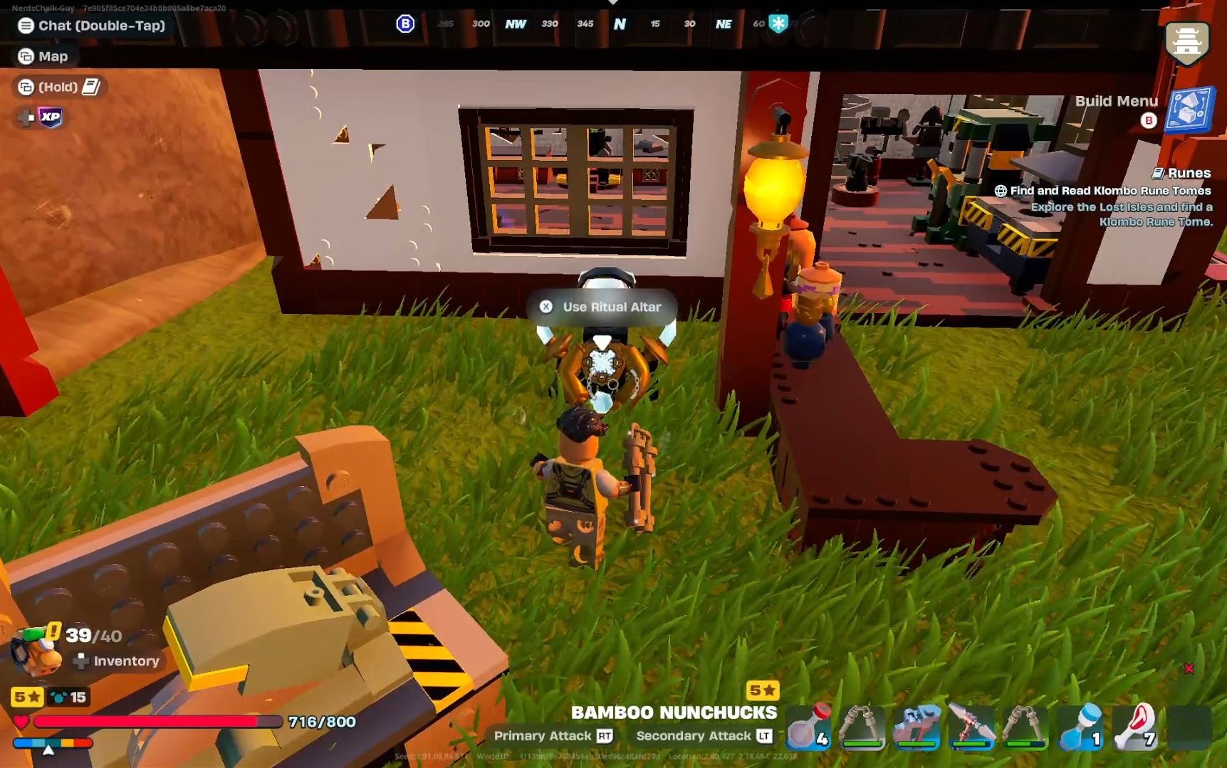 How to Build a Ritual Altar - Fortnite LEGO Ninjago