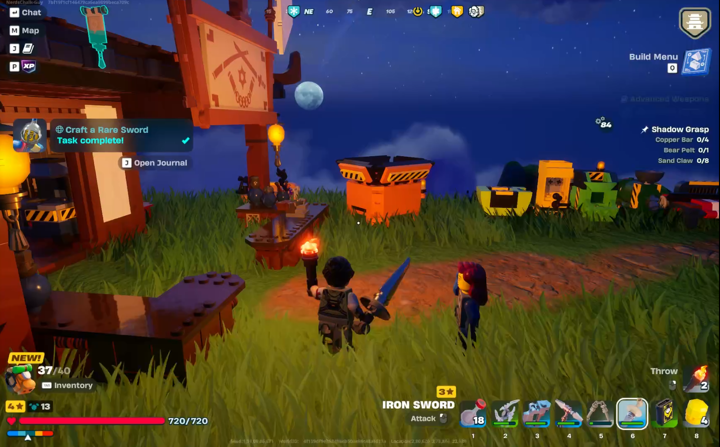 Craft a Rare Sword - Fortnite LEGO Ninjago