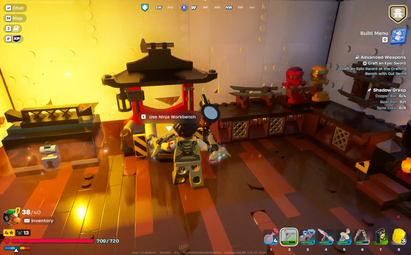 Hey, Cool Relics! Crafting Cryokinesis Relic- Fortnite LEGO Ninjago