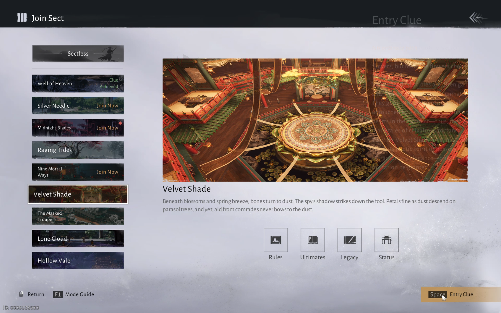 How to Join the Velvet Shade Sect in Where Winds Meet
