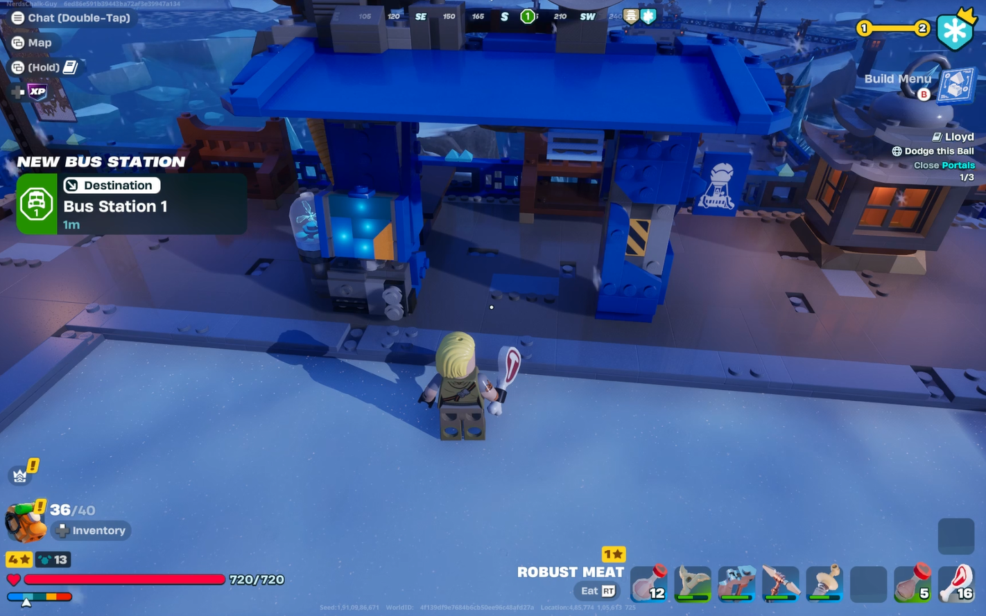 How to Build the Bus Station Guide - Fortnite LEGO Ninjago