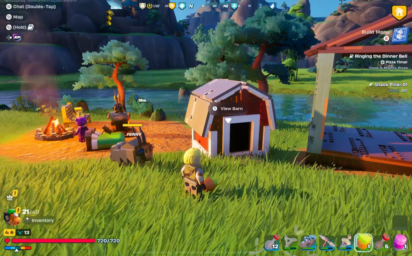 How to Build a Barn and Tame Animals Guide - Fortnite LEGO Ninjago