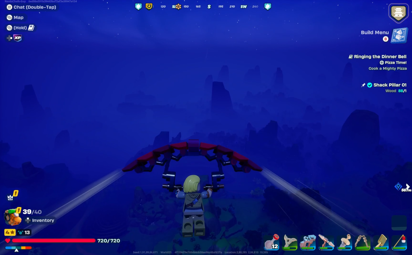 How to Craft and Use a Glider - Fortnite LEGO Ninjago