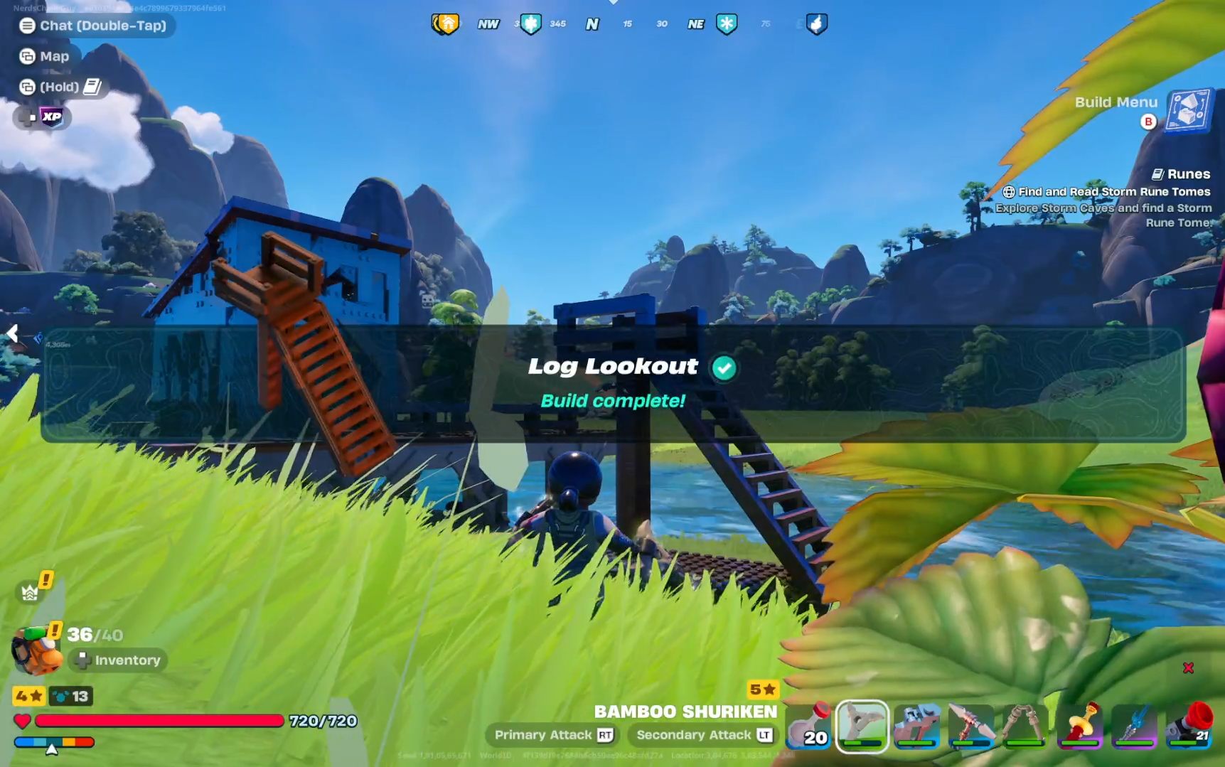 Build a Log Lookout - LEGO Fortnite Ninjago