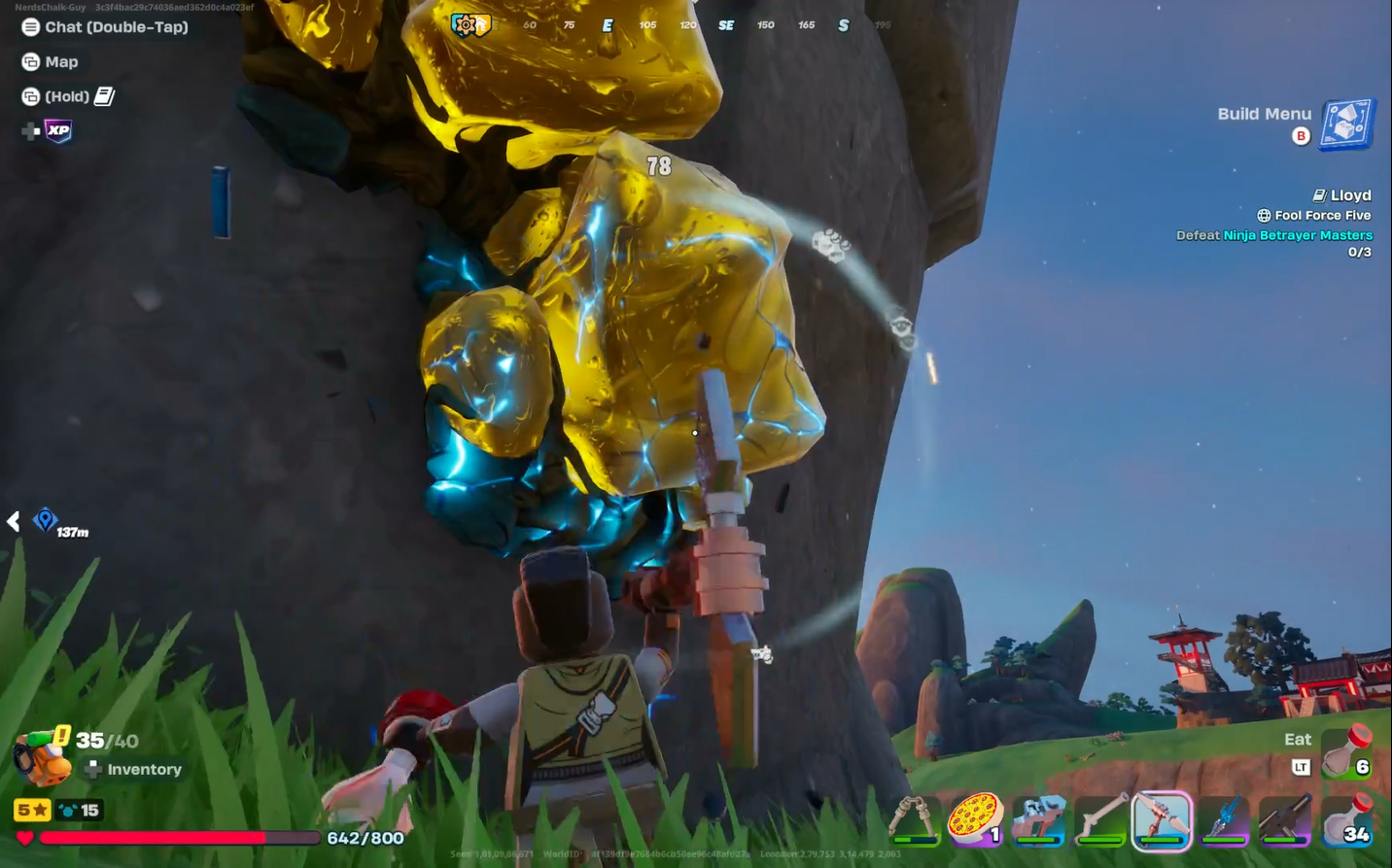 Rough Amber Farming Guide - Fortnite LEGO Ninjago