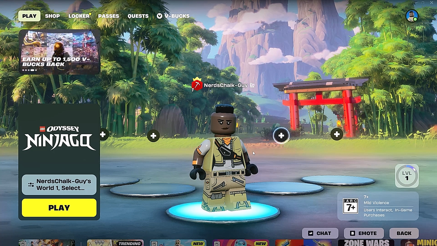 How to Create a New World - Fortnite LEGO Ninjago
