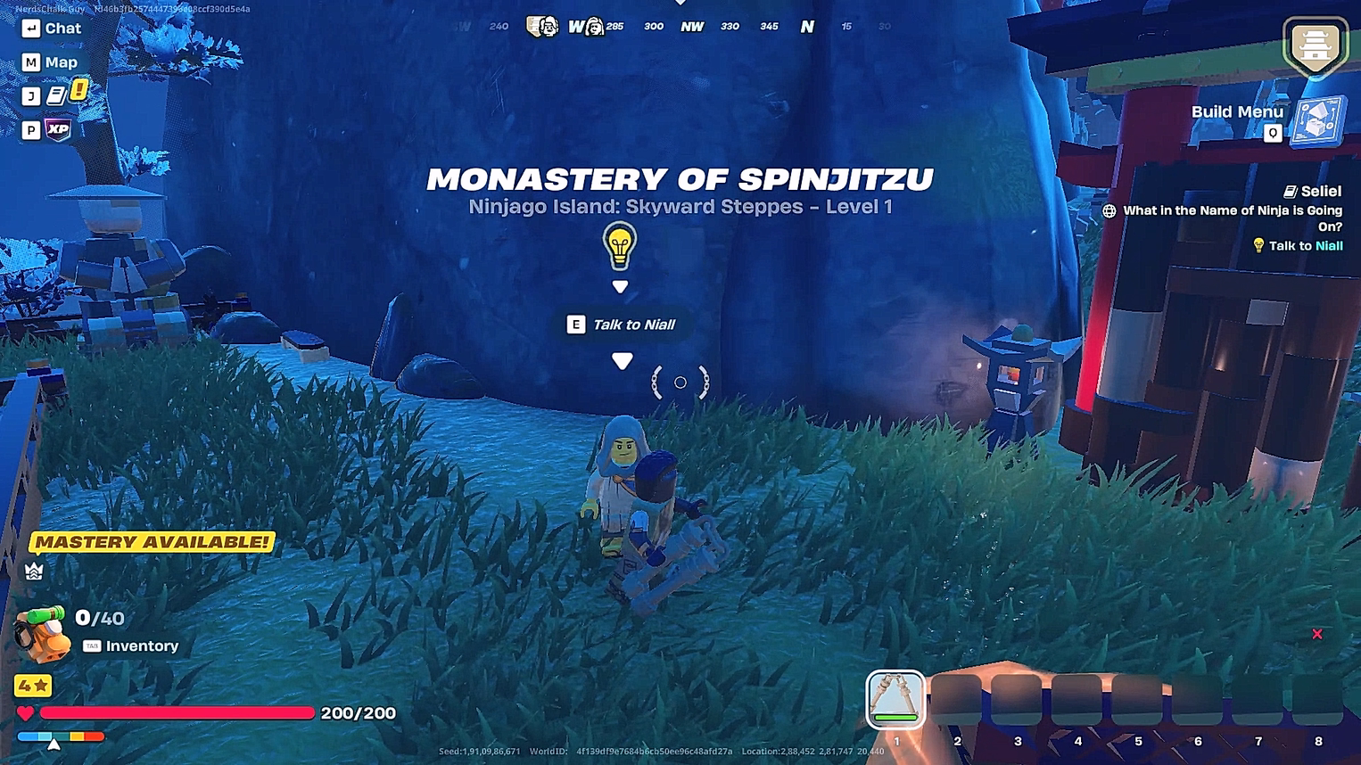 Monastery of Spinjitzu Walkthrough - Fortnite LEGO Ninjago