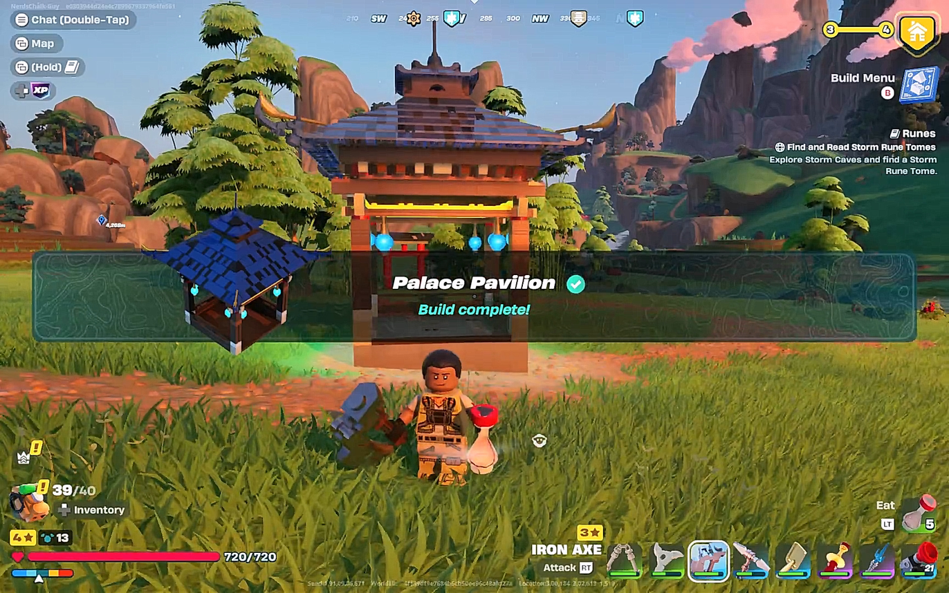 Build a Palace Pavilion - Fortnite LEGO Ninjago