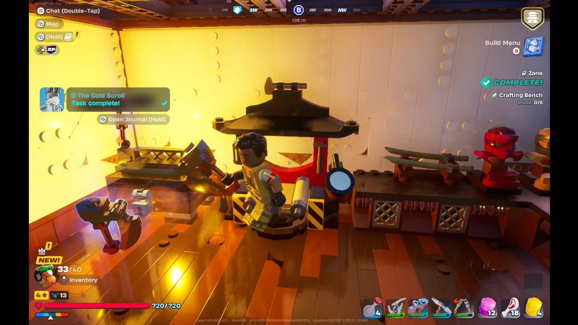 The Cold Scroll Walkthrough - Fortnite LEGO Ninjago